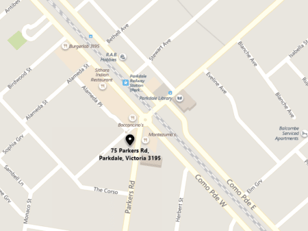 parkdale mall map 20147